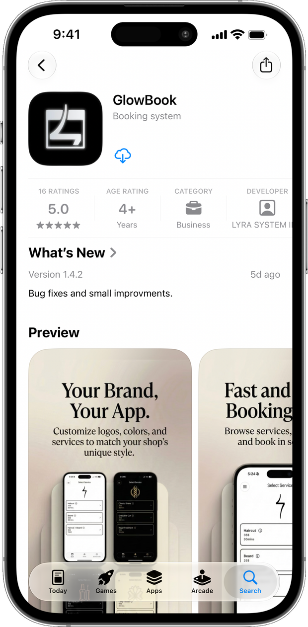 GlowBook on the App Store